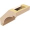 Ekena Millwork 5-inch W x 6-inch D x 6-inch H Merced Rough Cedar Woodgrain TimberThane Knee Brace, Primed BRCUR05X06X06MRCRCPR - alternate 5